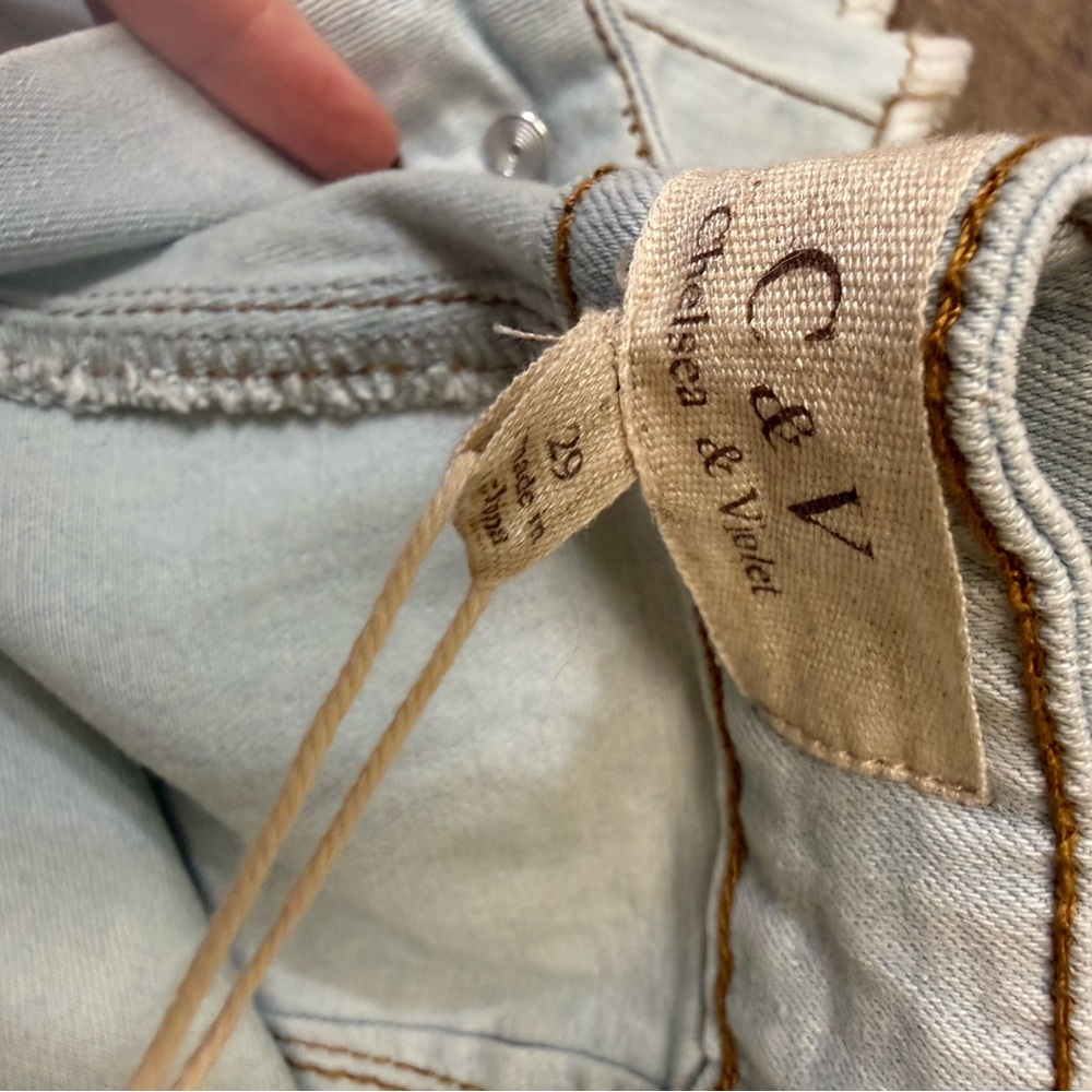 Women's Light Blue Flare Jeans - Picture 1 of 5